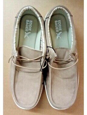 Eddie Bauer Men's Canvas Loafer Size 10